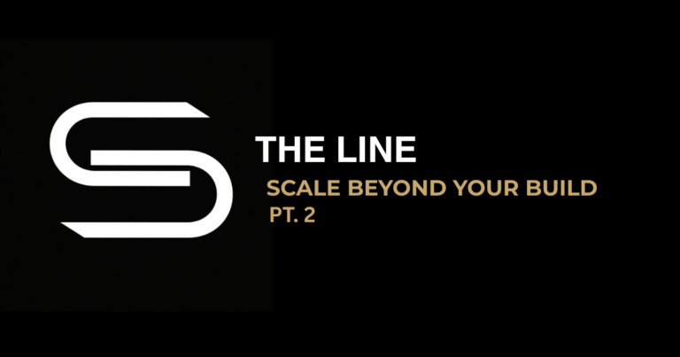 the line